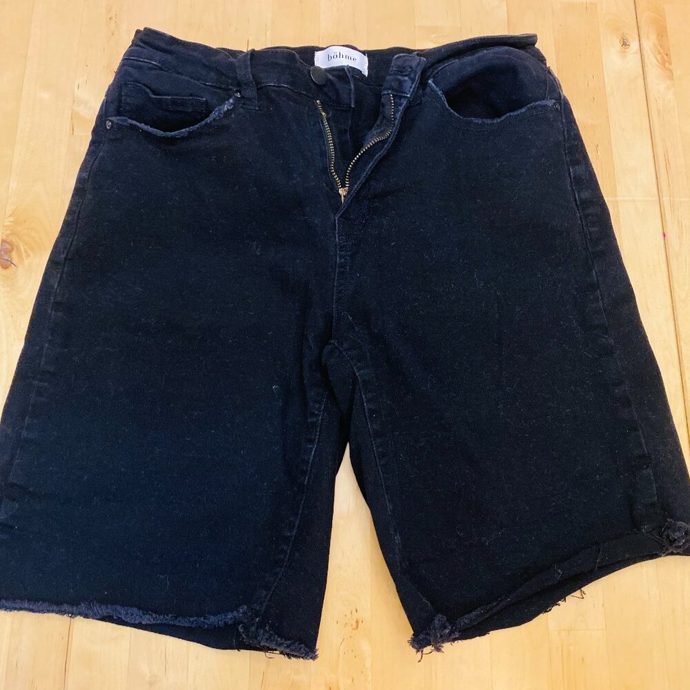Womens Black Bohme Shorts